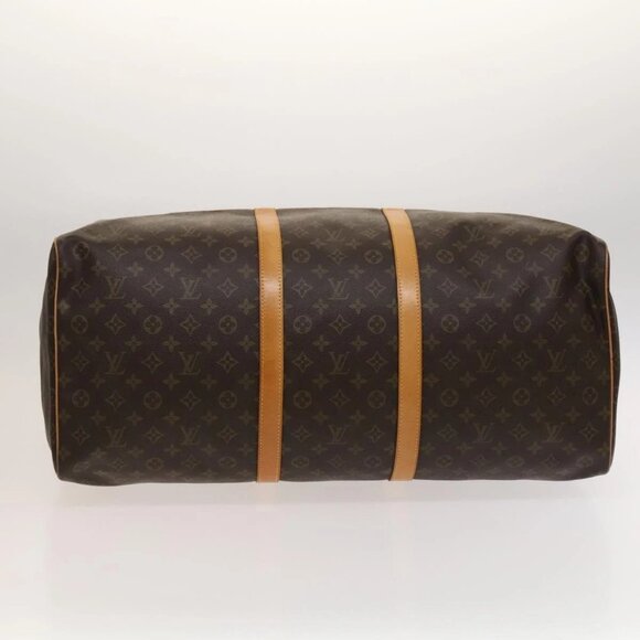 LOUIS VUITTON Monogram Keepall 60 Boston Bag M41422 LV Auth 119828 - Picture 7 of 16